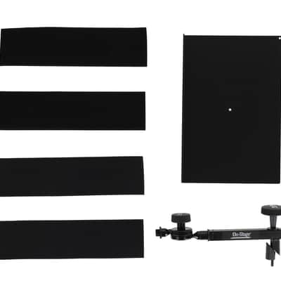 Rockville RKS30X Double X Braced Keyboard Stand+Small Mixer/Drum Machine Tray image 12