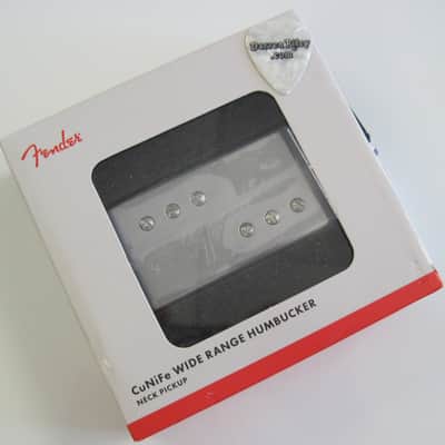Fender CuNiFe Wide Range Humbucker Neck Pickup USA 0992297002 image 1