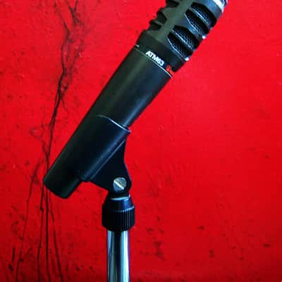 Vintage 1980's Audio-Technica ATM63 / Pro 6 dynamic cardioid microphone Low Z w accessories Shure Electro Voice Journey # 2 image 10
