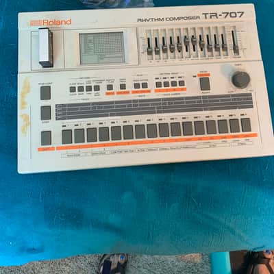 Roland TR-707 Rhythm Composer 1985 - White image 2