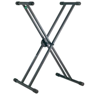 K&M 18990 Double X-Style Keyboard Stand