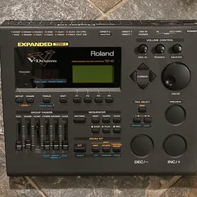 TD-10 Electronic V-Drum Sound Module with Expanded TDW-1 Chip