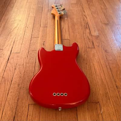 Fender American Professional Classic Mustang Bass, Faded Dakota Red image 6