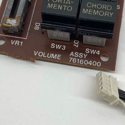 Roland Alpha Juno 1 & 2 - Slider Board ASSY 76160400 image 3