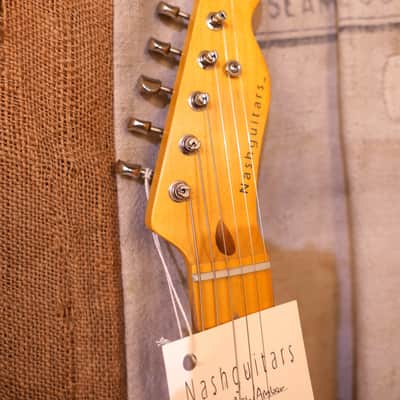 Nash T-52 Telecaster 2021 Amber image 3