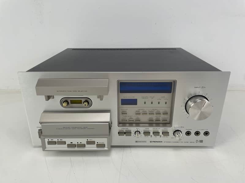 Pioneer CT-F900 – Stereo Cassette Deck – 3-Head – Blue Line Series