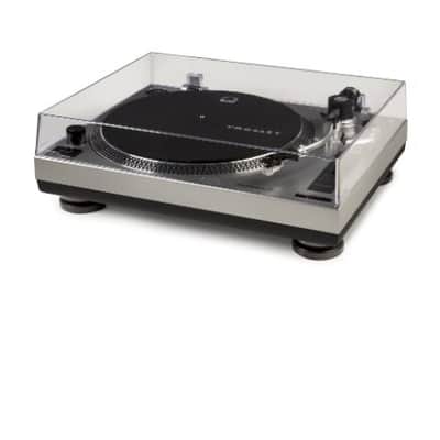 Crosley C100 2-Speed Pro Series Turntable Record Player - Silver-NEW image 6