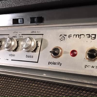 Ultra Rare 1970 Ampeg V3 Guitar Head [Modified for 6550s] image 4