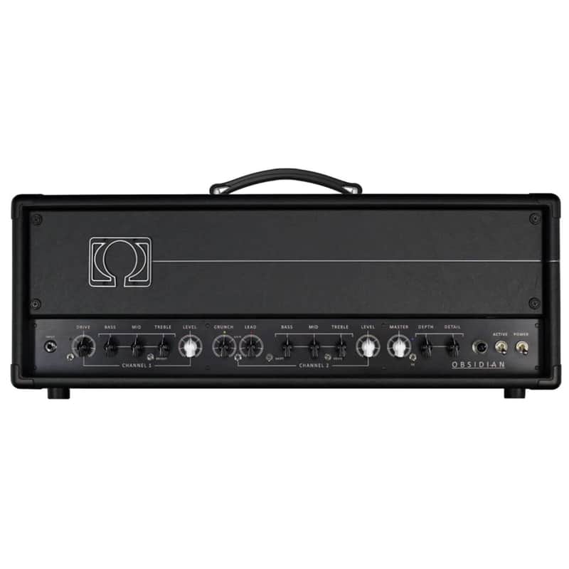Omega Ampworks Obsidian 2.5-Channel 100-Watt Guitar Amp Head image 1