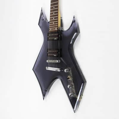 BC Rich Acrylic Series Warlock 2004-2005 - Transparent Black Ice w/Coffin Case image 3