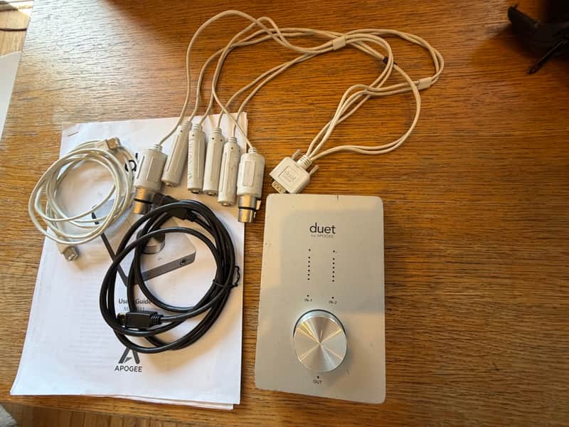 Apogee Duet Firewire Audio Interface 2000s - Silver imagen 1