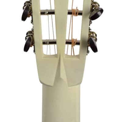 New Collings 001 MH 12-Fret Custom Vintage White All Honduran Mahogany #34414 image 6