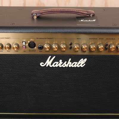 Marshall AS50D Acoustic Guitar Combo Amplifier in Black, 2 Channels image 2