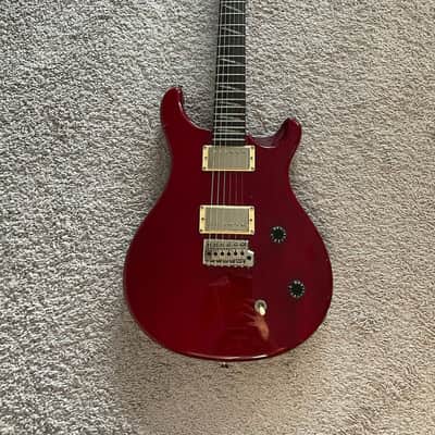 PRS SE Santana Signature 2001 MIK HH Scarlet Red Carlos Paul Reed Smith Guitar image 1