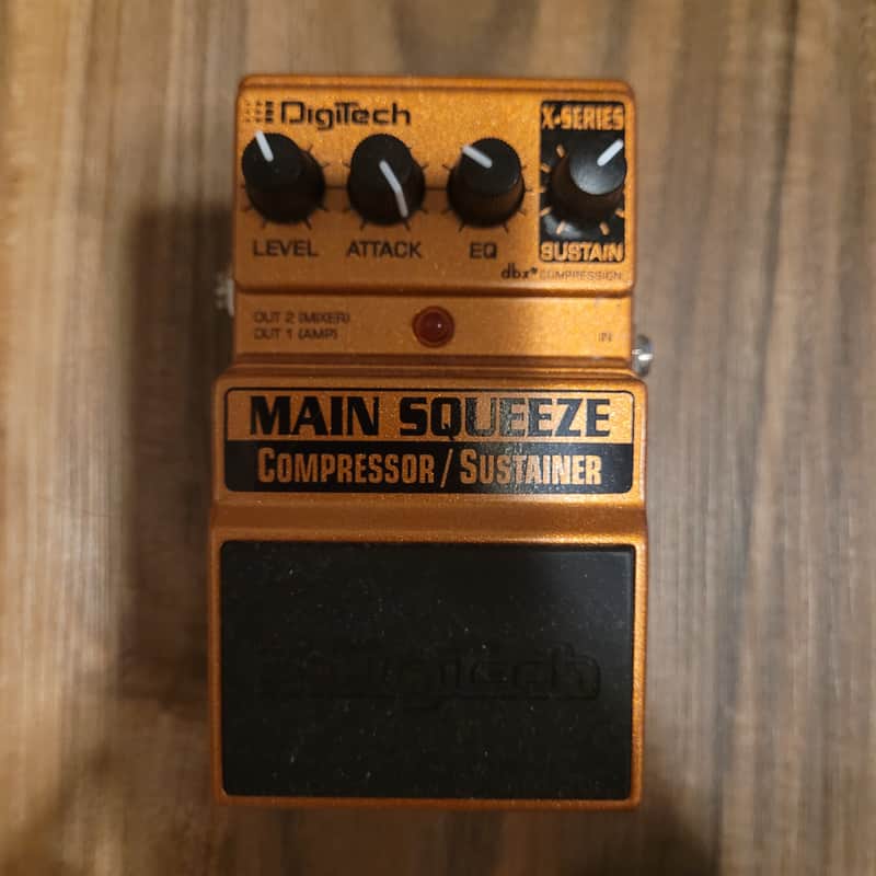 DigiTech Main Squeeze Compressor Sustainer Pedal image 1