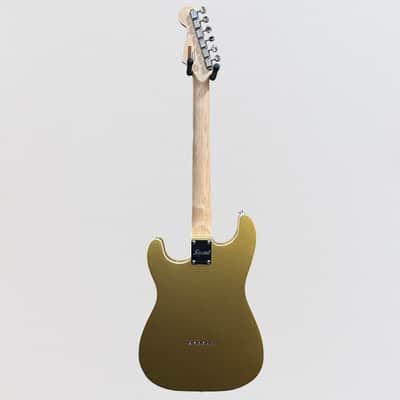 Fender Squier Paranormal Custom Nashville Stratocaster Electric Guitar - Aztec Gold image 9