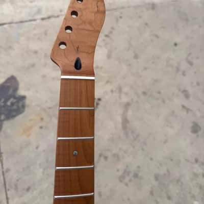Flamed Maple Telecaster Guitar Neck, 22-Frets image 1