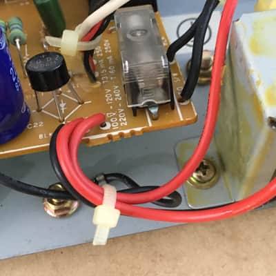 Vintage Fender Musical Instruments Squier PR-357 1990s Black Tolex Made In Korea Project Chassis Amplifier image 17
