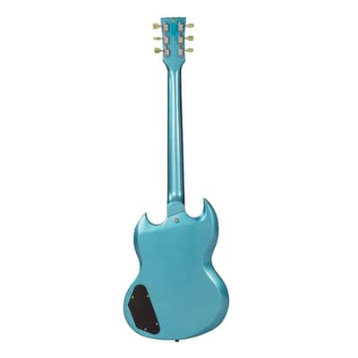 Vintage ReIssued Series VS6 Electric Guitar w/Vibrato - Gun Hill Blue - Open Box image 7