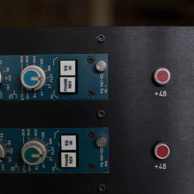 Calrec PQ 1161 Mic Pre-amp and EQ pair, racked mid-70's image 5