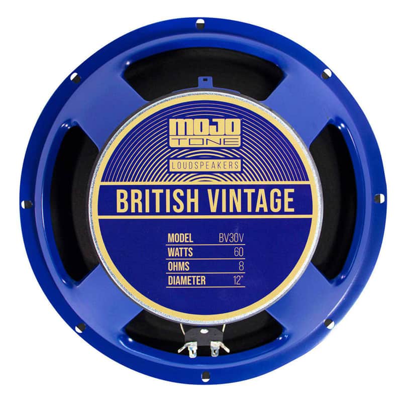 Mojotone BV-30V 12" 60 Watt British Vintage Speaker 8 OHM - 9911220 image 1