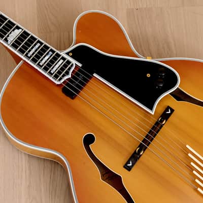 2005 Heritage Golden Eagle Archtop Guitar Sunburst w/ Benedetto Pickup, Kalamazoo USA image 8