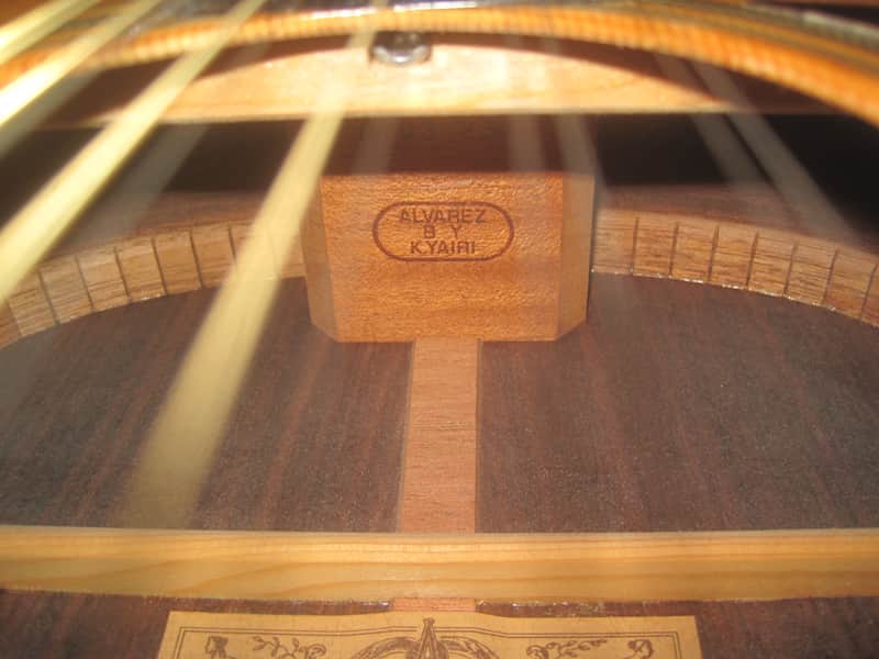 Kazuo Yairi Alvarez David Crosby DC-1 12 String, 1995, Kazuo Yairi Signature! image 1