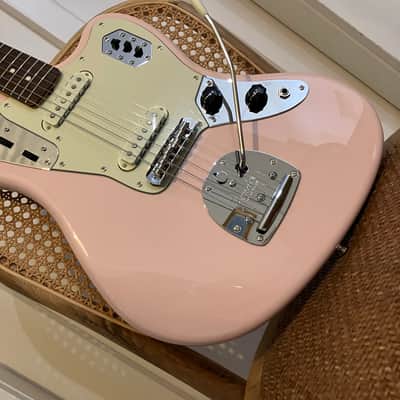Fender Japan Traditional 60s Jaguar FSR Shell Pink image 5