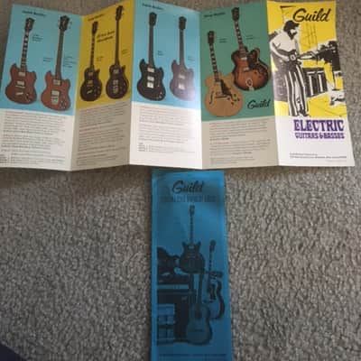 Vintage Guild Catalog 1970's ! Very Rare...Case Candy included PRICELIST ! image 2