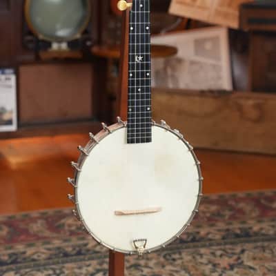 (Used) Vintage 1895 S.S. Stewart Banjeaurine 5-String Open-Back Banjo #5853 image 4