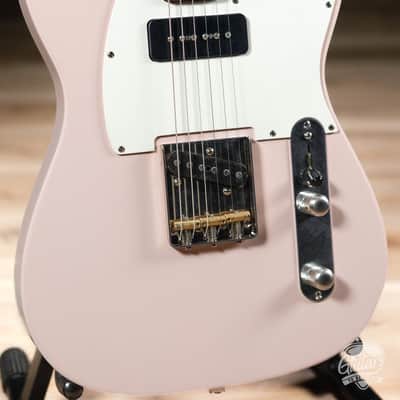 LsL Instruments T Bone ERA S/P90 Roasted Pine Body – Faded Shell Pink image 3
