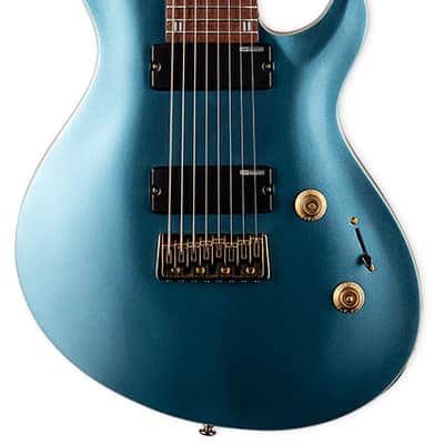 ESP LTD JR-208 8 String Electric Guitar. Pelham Blue image 1
