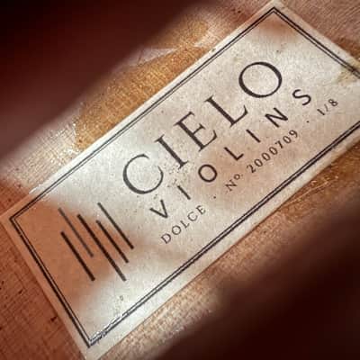 Cielo Violins Dolce 1/8 Violin w/ Bow & Case - Serial #2000709 - Used, Good Condition image 2