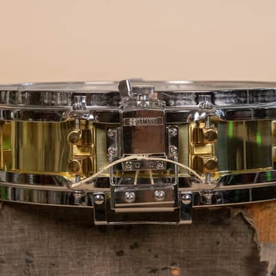 Yamaha 3.5x14 SD493 Brass Piccolo Snare Drum image 4