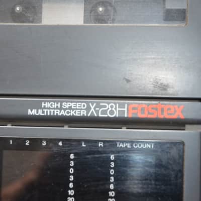 [Rare] FOSTEX X-28 Vintage Analog Multitrack Cassette Portastudio 4 Track Recorder 1992 image 7
