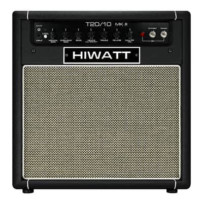 Hiwatt T-Series TB20/10 20/10-Watt 1x12 Tube Combo Amplifier - Black image 2