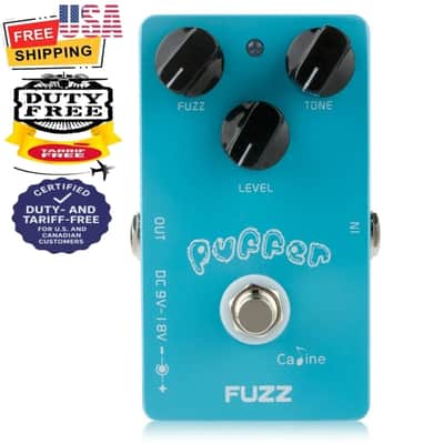 CALINE CP-11 Puffer FUZZ Guitar Effect True Bypass image 4