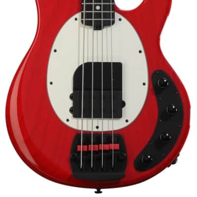 Ernie Ball Music Man Tim Commerford Artist Series StingRay Bass Guitar - Caliper Red  Active image 2