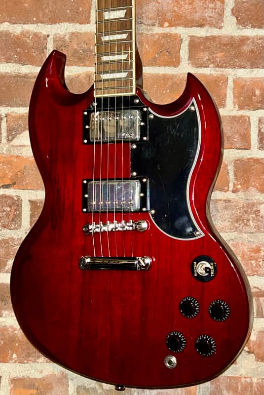 NEW Vintage VS6-CR Reissued Series Double Cut - Cherry Red, Support Small Business and Buy It Here! Pro Set Up Included! image 1