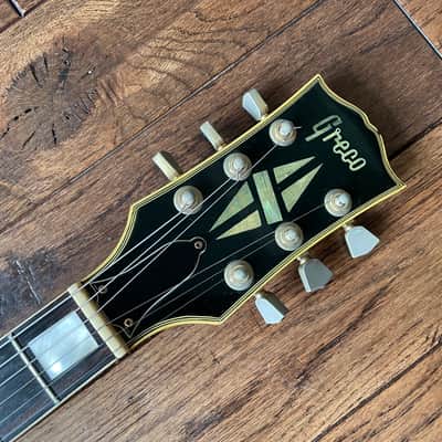 Vintage 1970s Greco EG 480 Electric Guitar LP Custom Burst Maxon Pickups les paul image 9