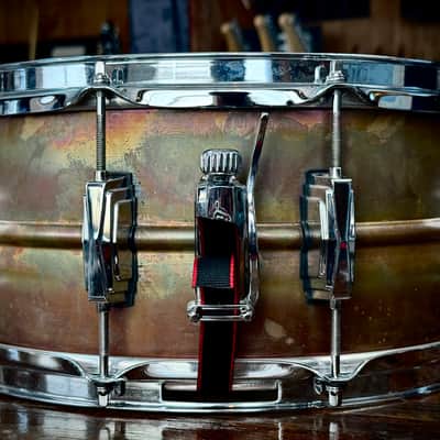 Immagine Ludwig 14x6.5 Bronze Phonic Snare Drum - Raw Bronze - 2