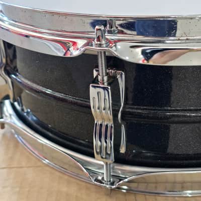 Ludwig Acrolite 14"x5" Black Galaxy Finish 1990s image 8
