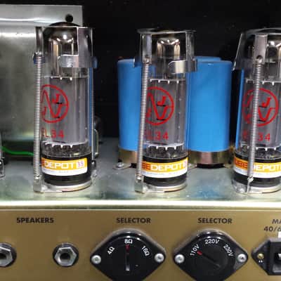 Marshall 1959 Super Lead Reissue 100 Watts Late 90's Black & Gold image 3