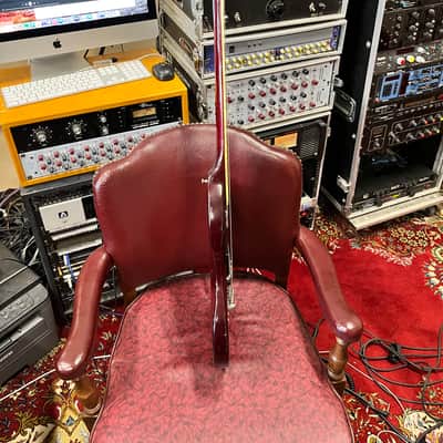 Guild Polara S-100 electric guitar with tremolo 1970s - Cherry image 19