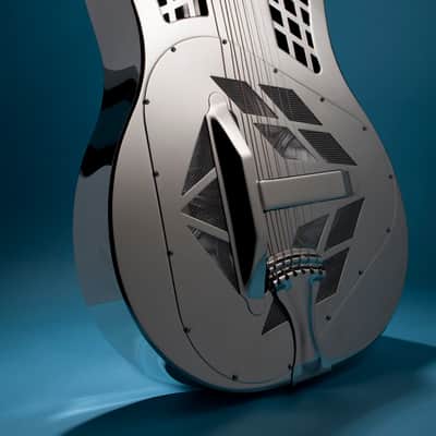 National Reso-Phonic Style 1 Tricone 2023 Mirror Nickel on Brass Body - IN STOCK NOW! image 1