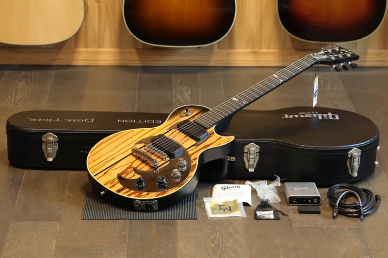 2009 Gibson Dusk Tiger Les Paul Limited Edition #199 of 1000 Electric Guitar Natural Tiger + OHSC