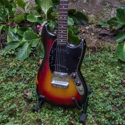 Fender Mustang Guitar with Rosewood - 1978 - Sunburst imagen 5