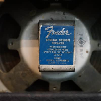 1968 Fender Champ-Amp AA764 "Drip Edge" Silverface Vintage Tube Amplifier – Original Transformer, Original Speaker, Original Fender Cover (From Corona) image 8
