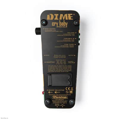 DUNLOP DB01 DIMEBAG Cry Baby From Hell Wah Guitar Effect Pedal image 4