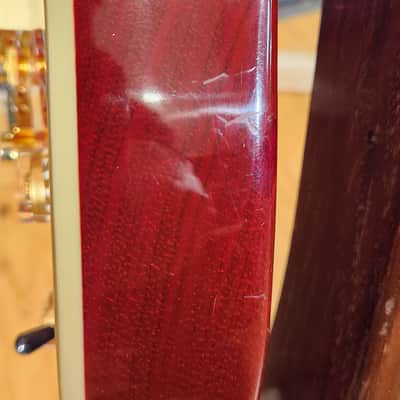 Dean Del Sol Semi-Hollow Cherry Red image 14